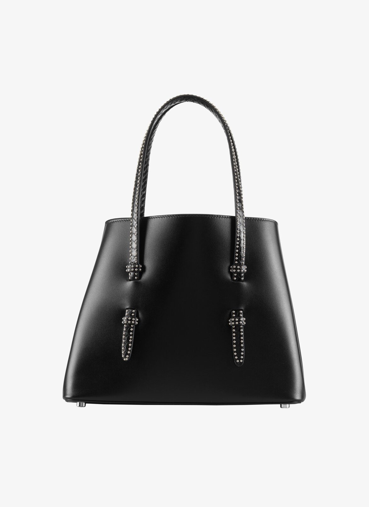 Mina 25 Tote Bag ALAÏA BLACK MINA 25 TOTE BAG